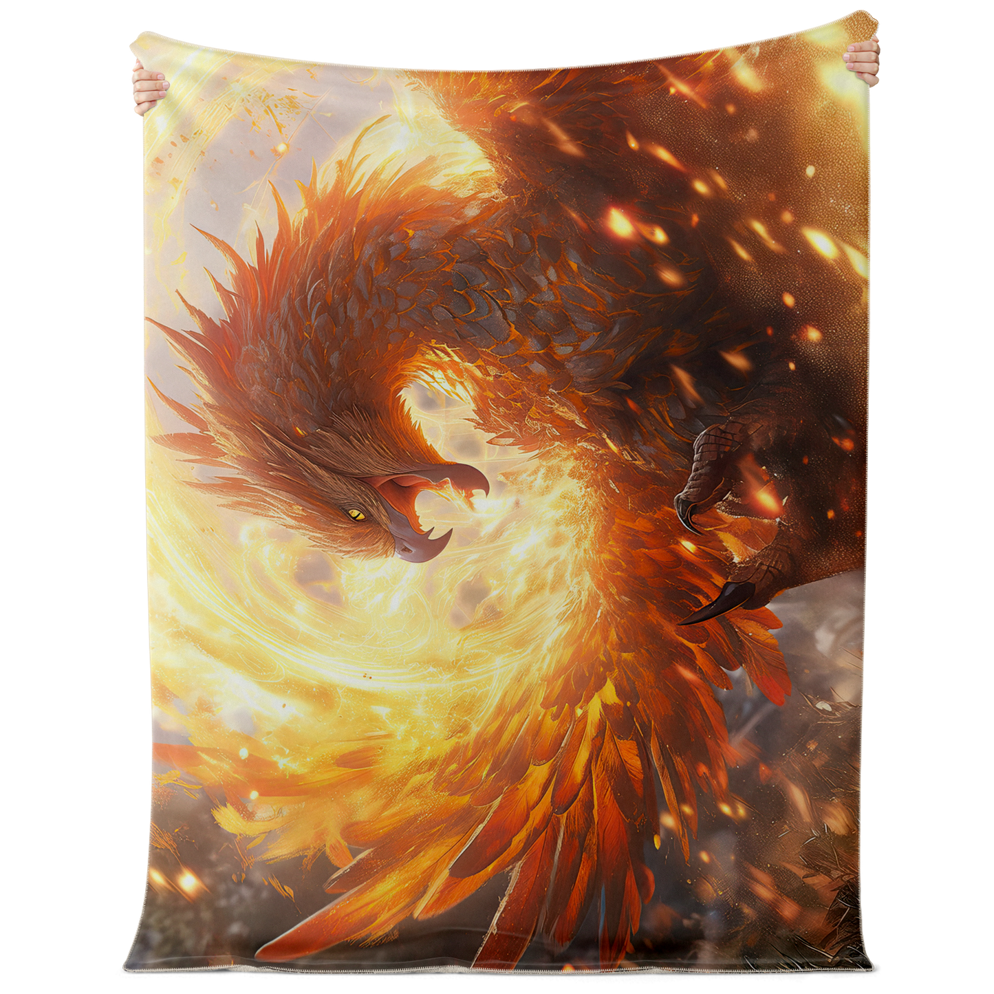 Phoenix Furnace Premium Microfleece Blanket