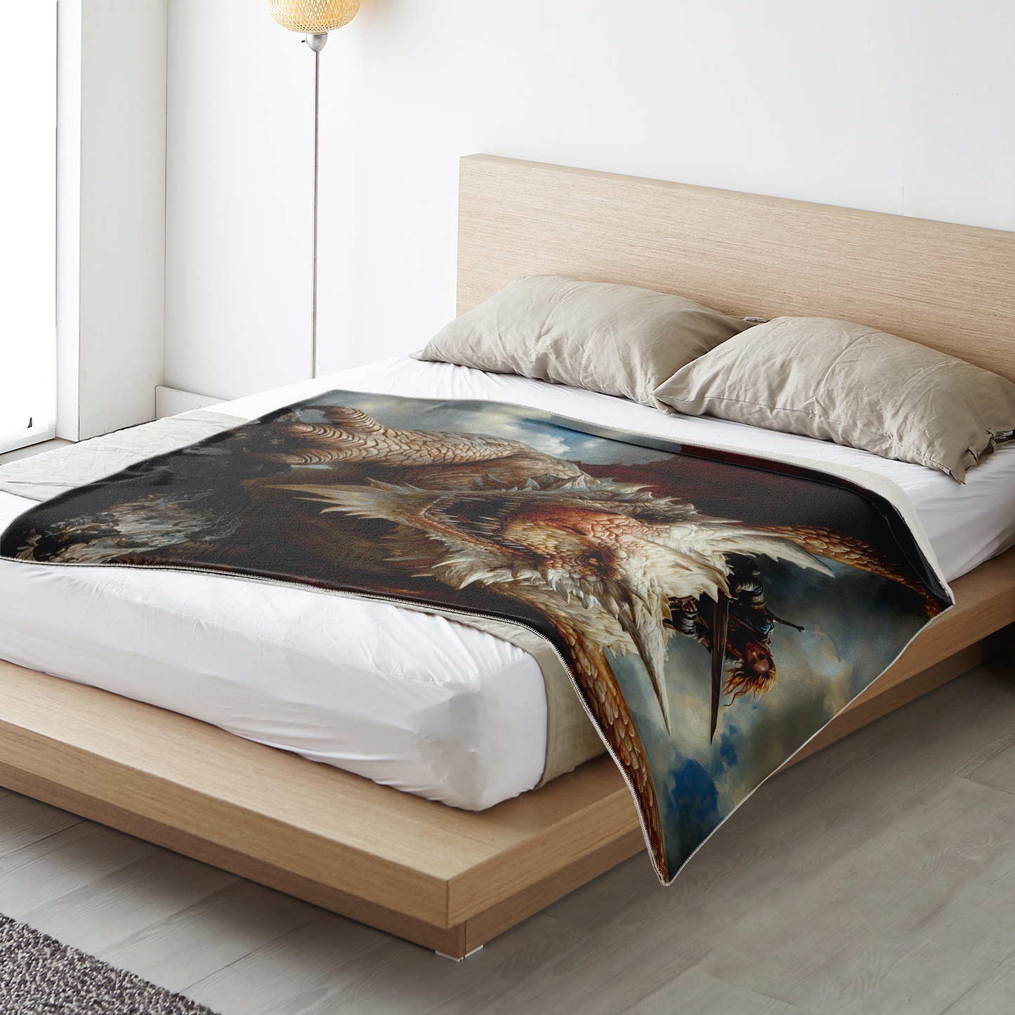 Skyborn Fury Premium Microfleece Blanket