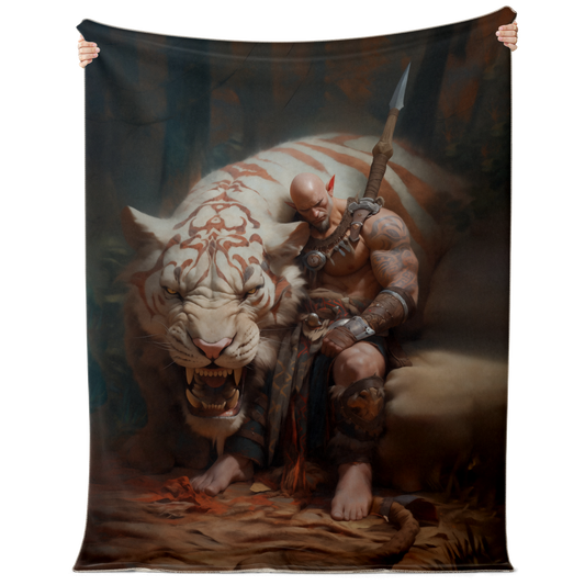 Tiger Scout Premium Microfleece Blanket