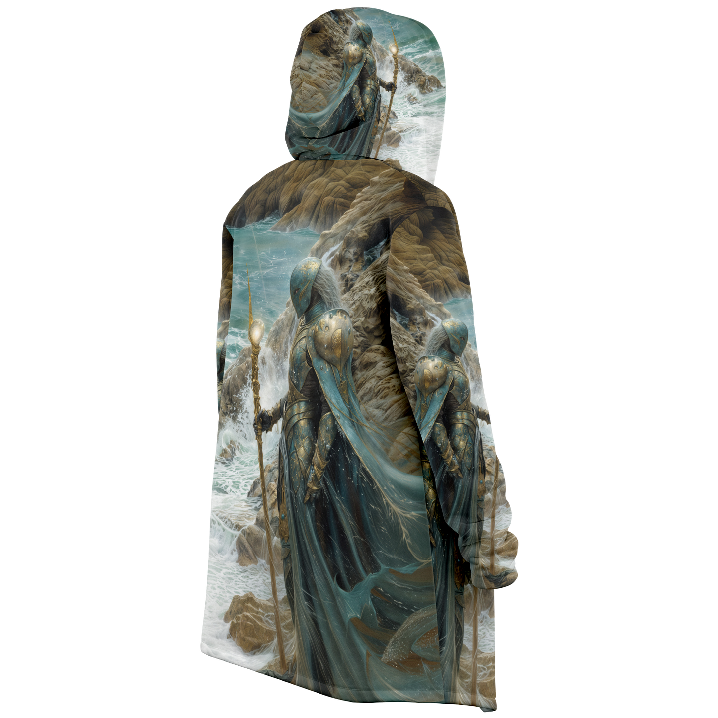 Atlantean Stormcaller Microfleece Cloak