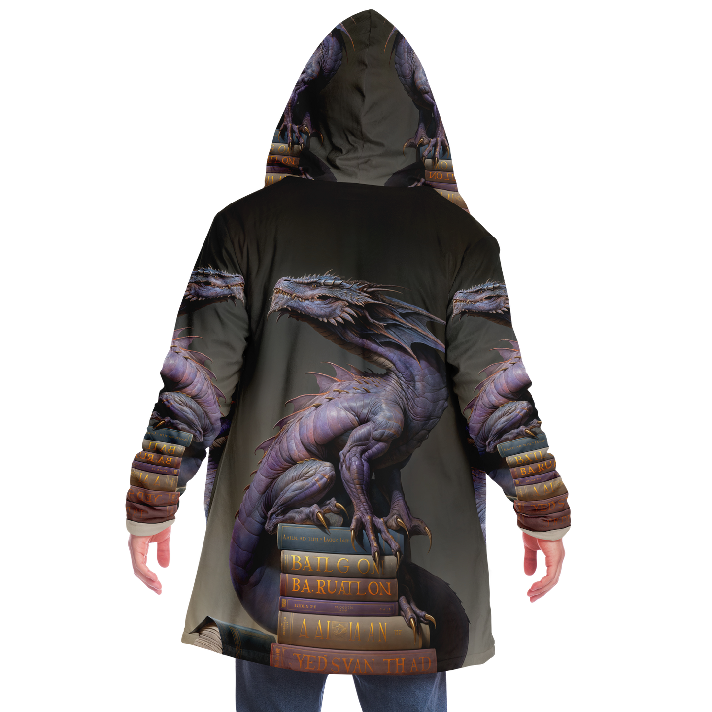 Book Wyrm Microfleece Cloak