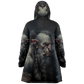 Troll Warrior Portrait Microfleece Cloak