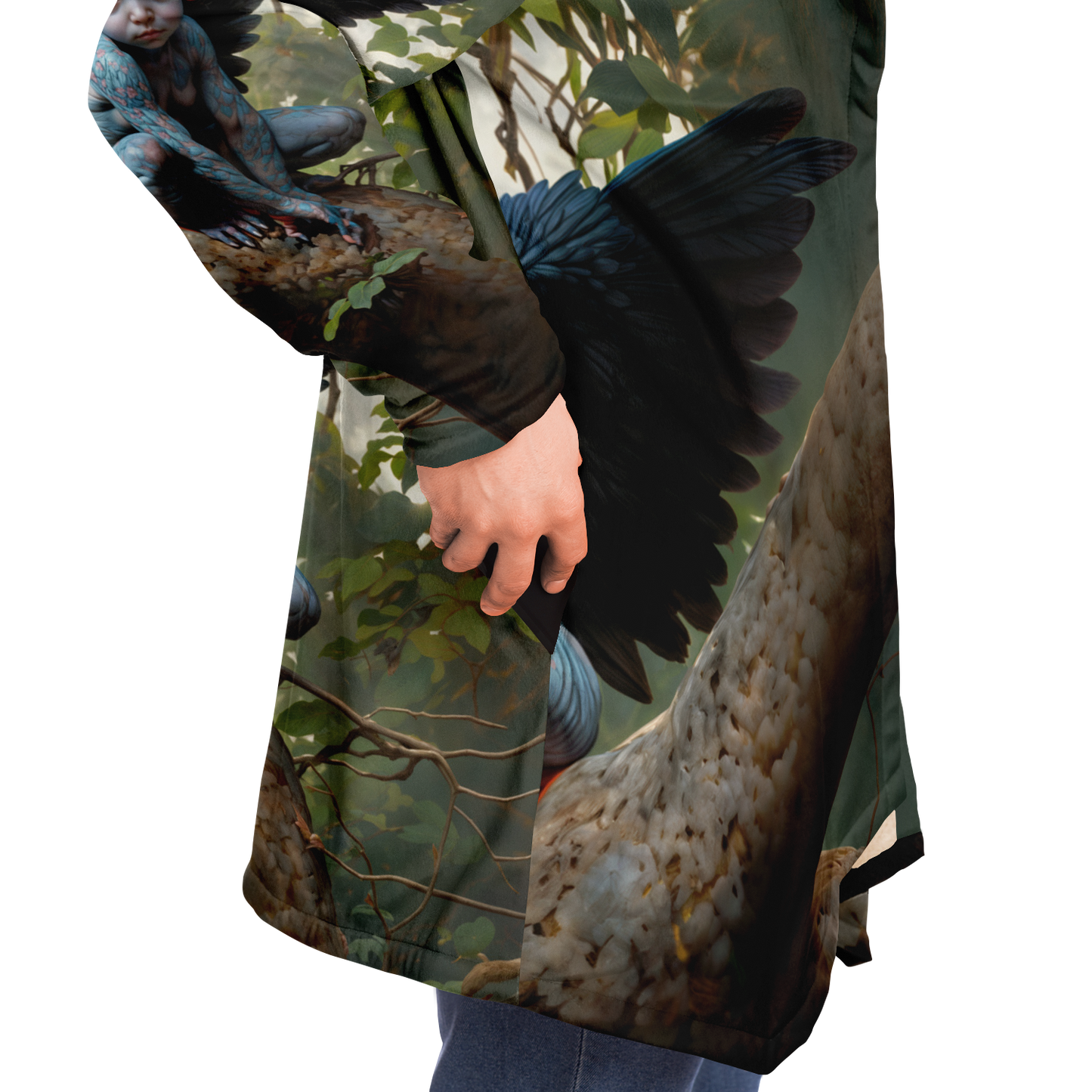 The Tree’s Secret Keeper Microfleece Cloak