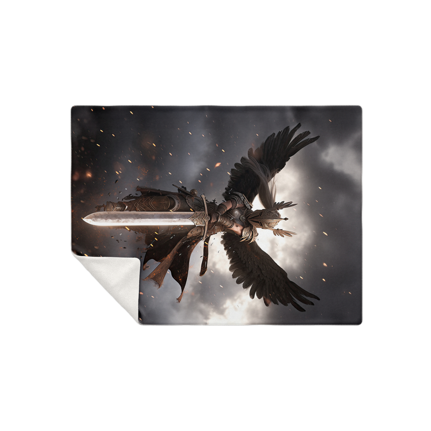 Valkyrie Justice Premium Microfleece Blanket