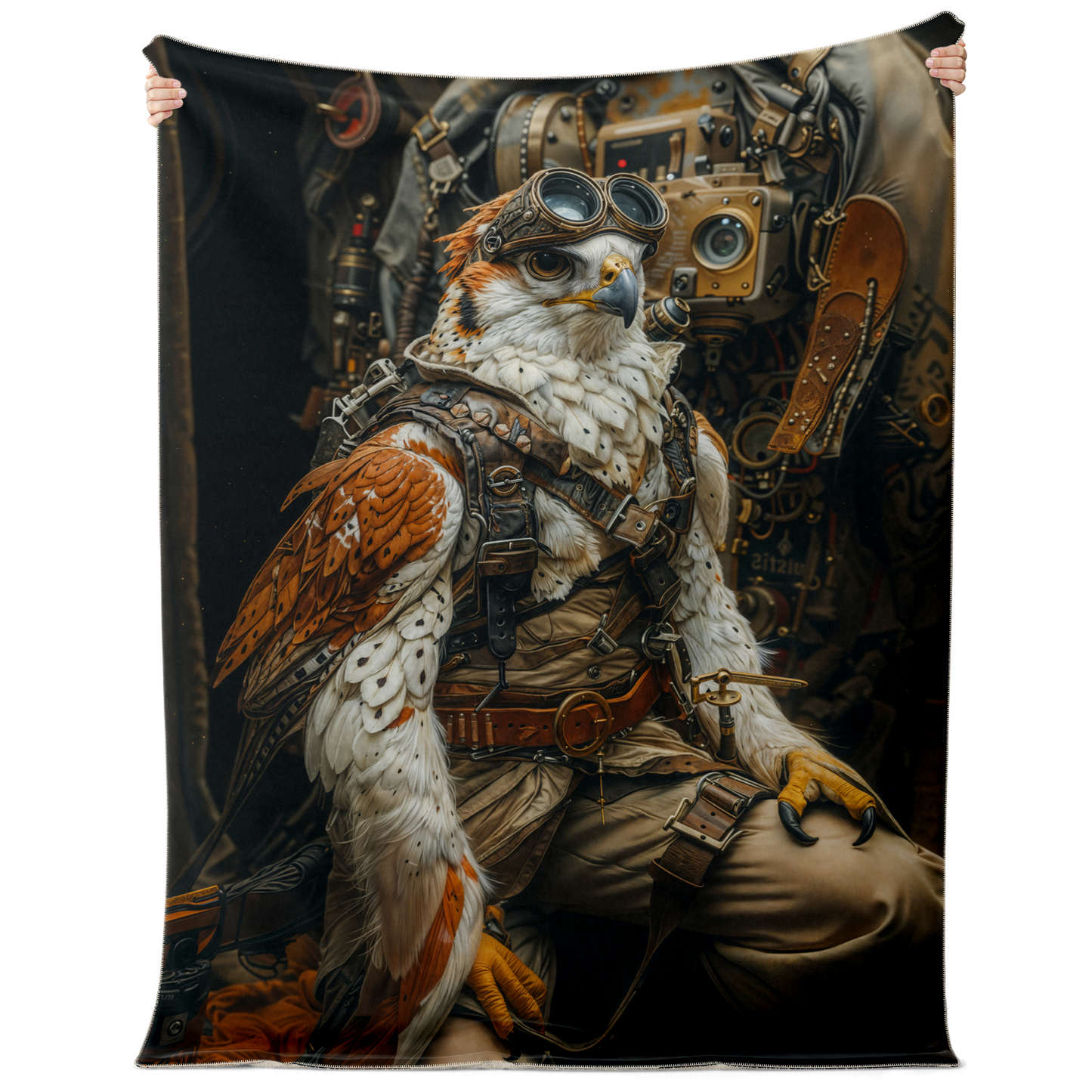 Time Pilot Falconeer Premium Microfleece Blanket