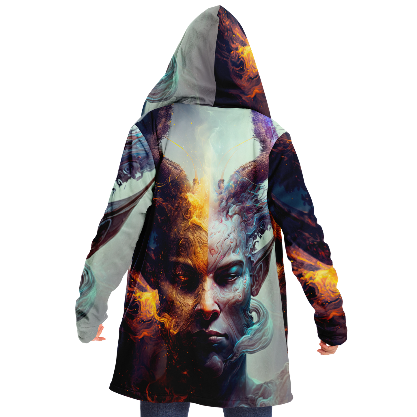 Minotaur Dreaming Microfleece Cloak