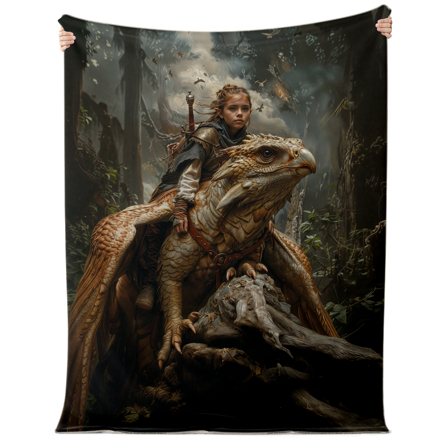 Griffins Guardian Premium Microfleece Blanket