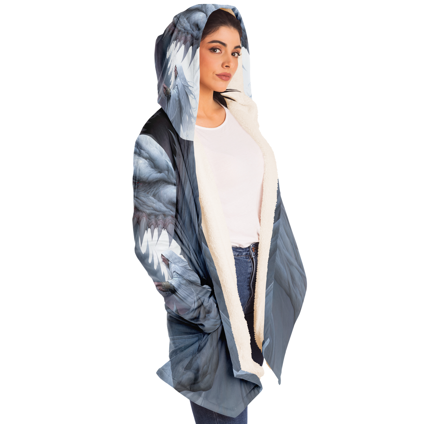 "Trust" Microfleece Cloak