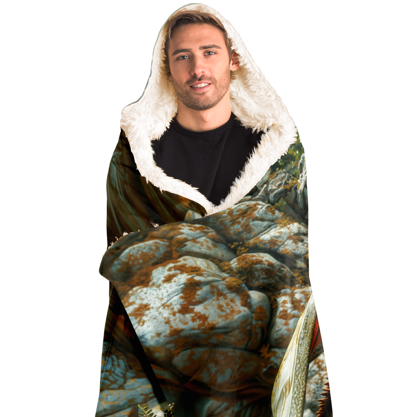 The Dragons Apprentice Hooded Blanket