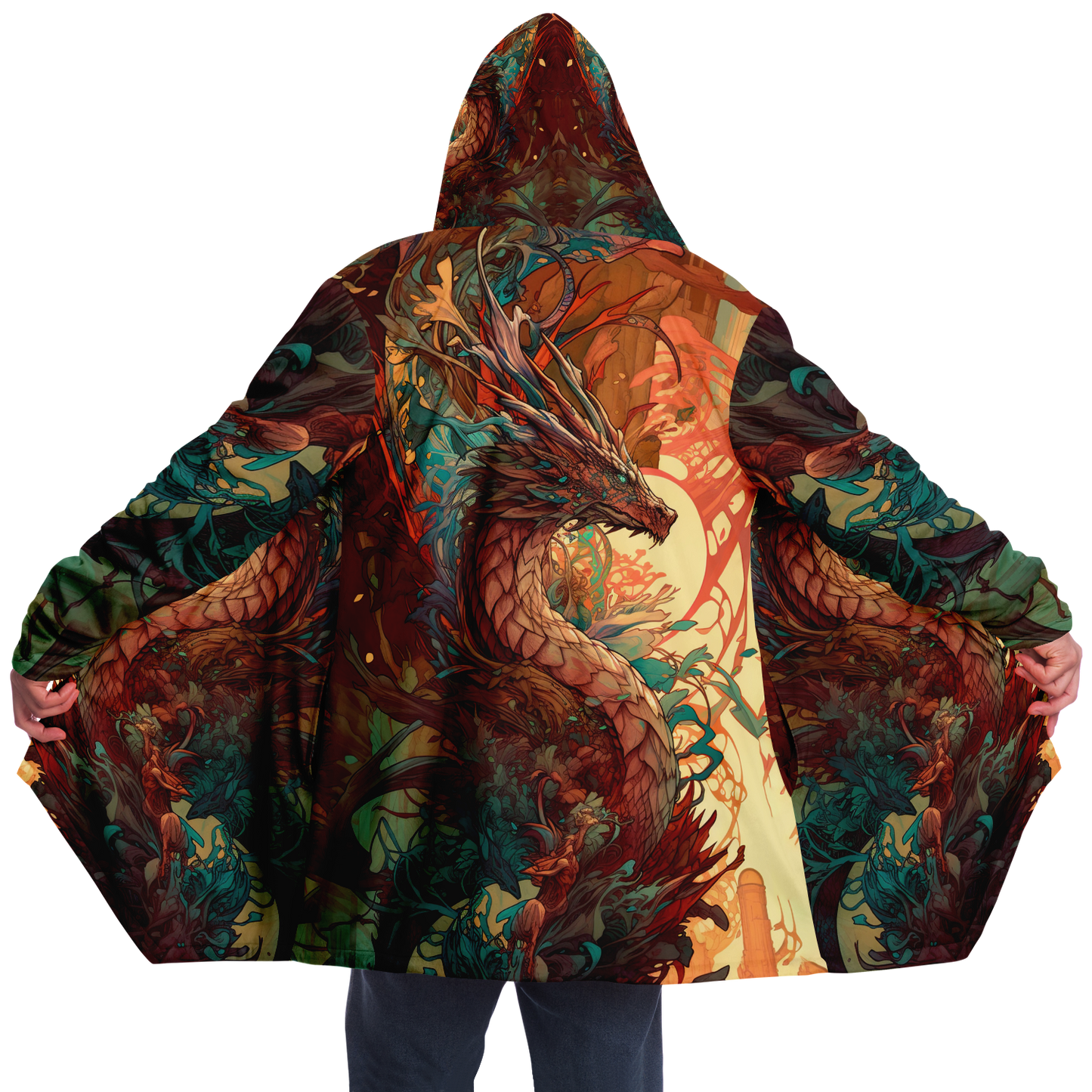 Dragon Prince Microfleece Cloak