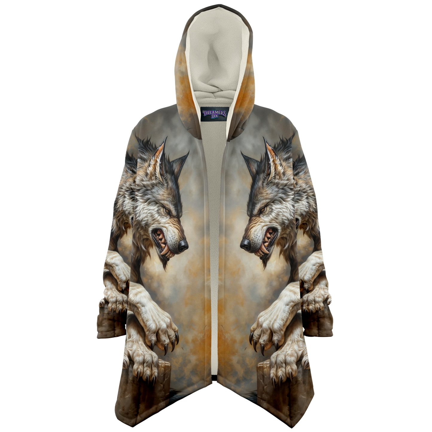 Dracowolf Microfleece Cloak