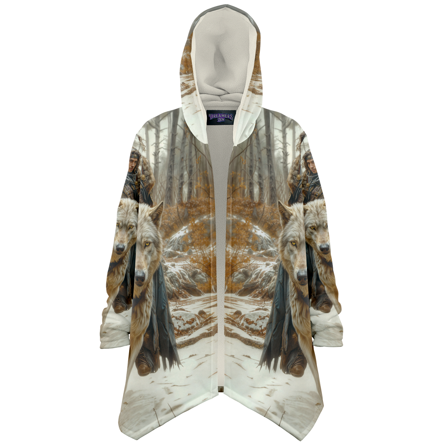 Wolf Rider Microfleece Cloak