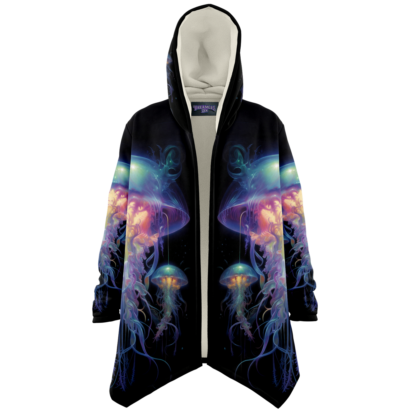 Space Jellyfish Microfleece Cloak