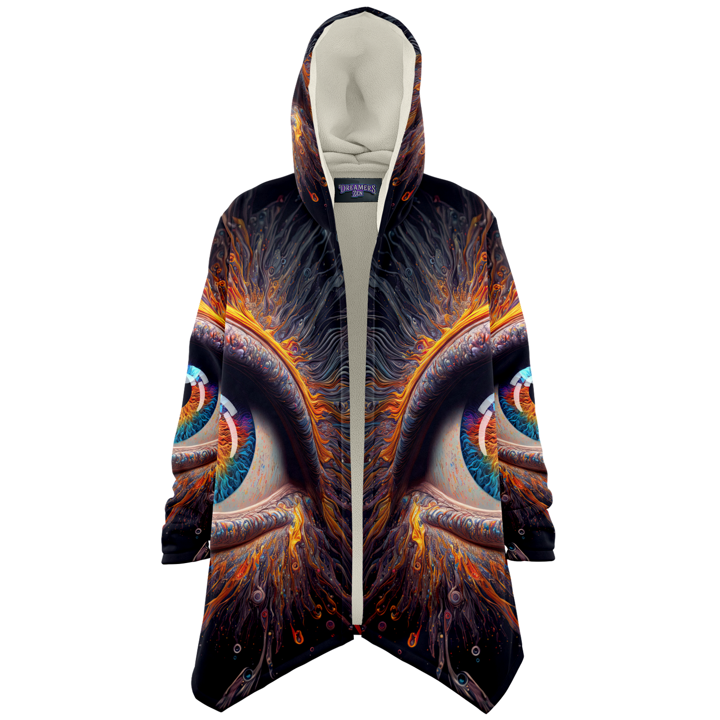 Liquid Dream Sight Microfleece Festival Cloak