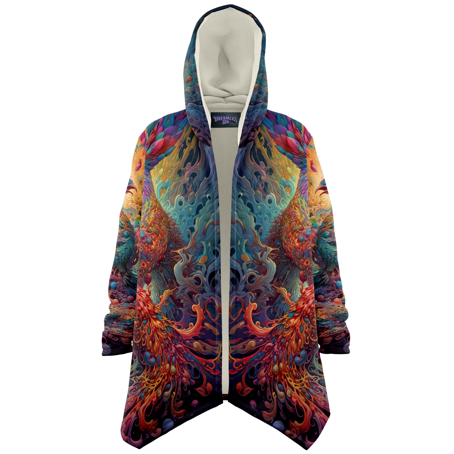 Liquid Light Phoenix Microfleece Cloak