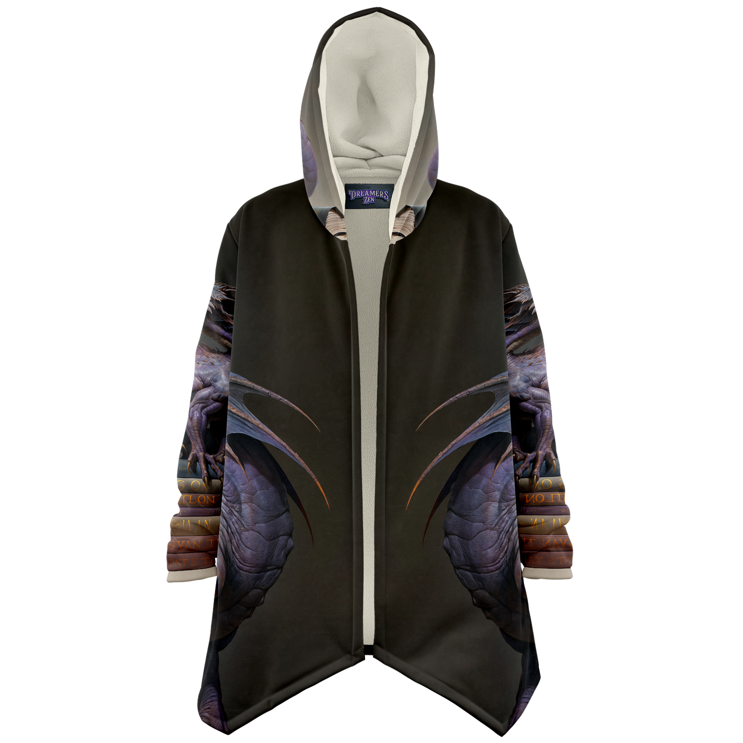 Book Wyrm Microfleece Cloak