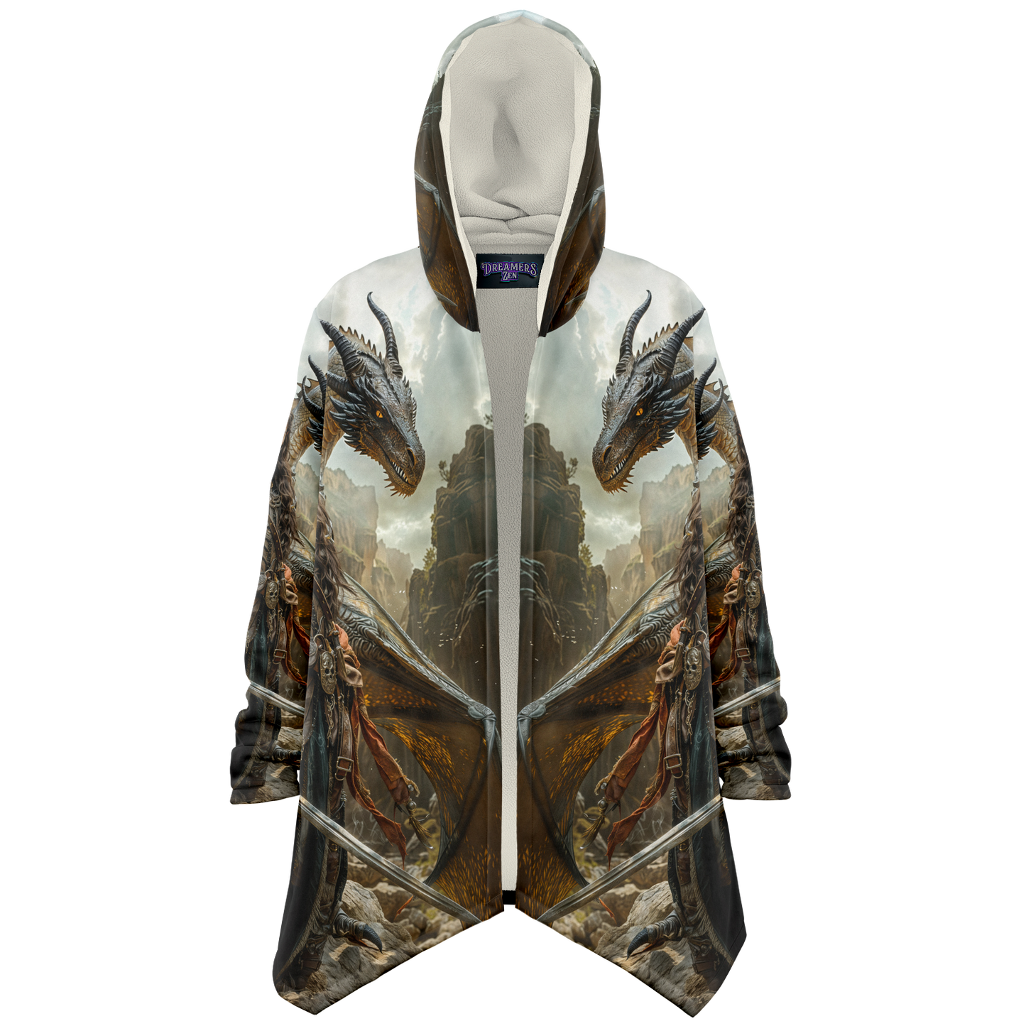 Oathbound by Fire and Steel Microfleece Cloak