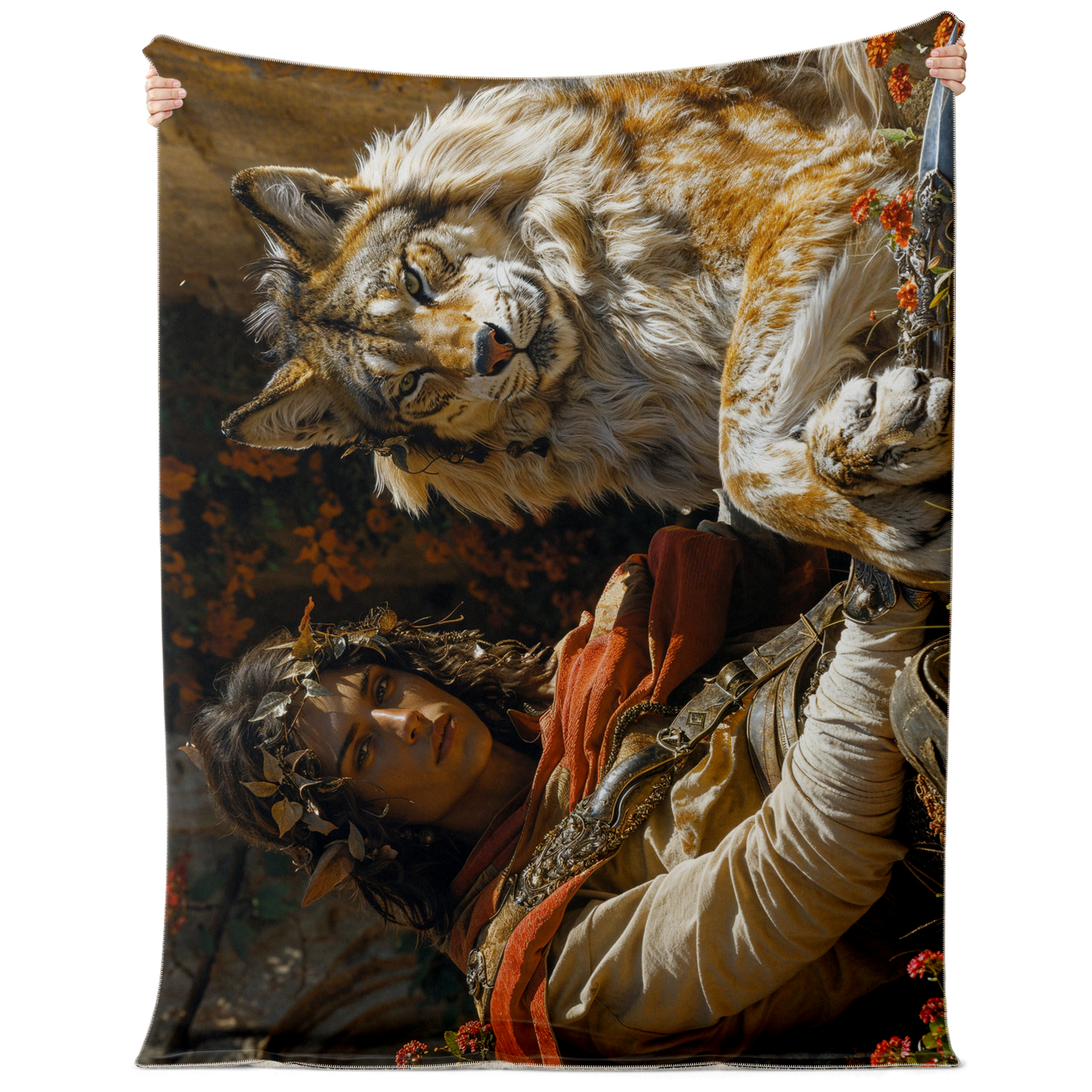 Guardians Of The Gateway Premium Microfleece Blanket