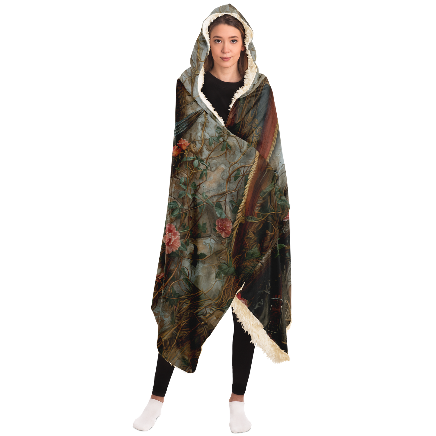 The Secret Garden Hooded Blanket