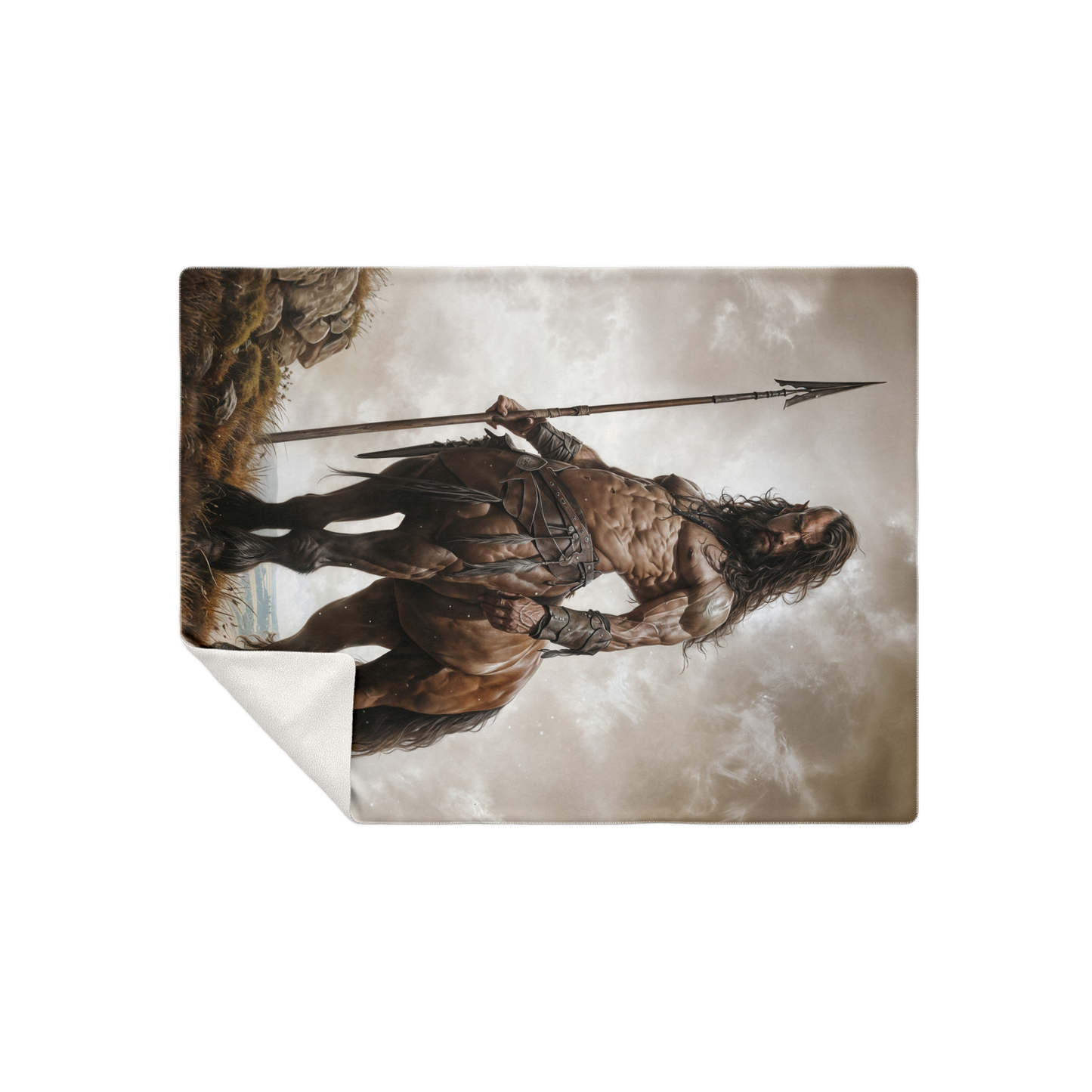 Centaur Spearman Premium Microfleece Blanket