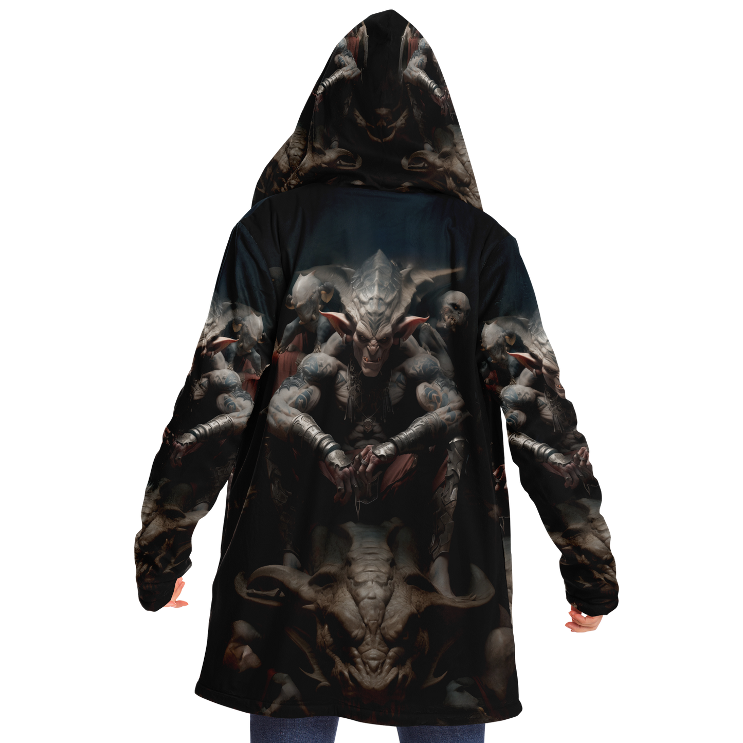 Draconian Goblin King Microfleece Cloak