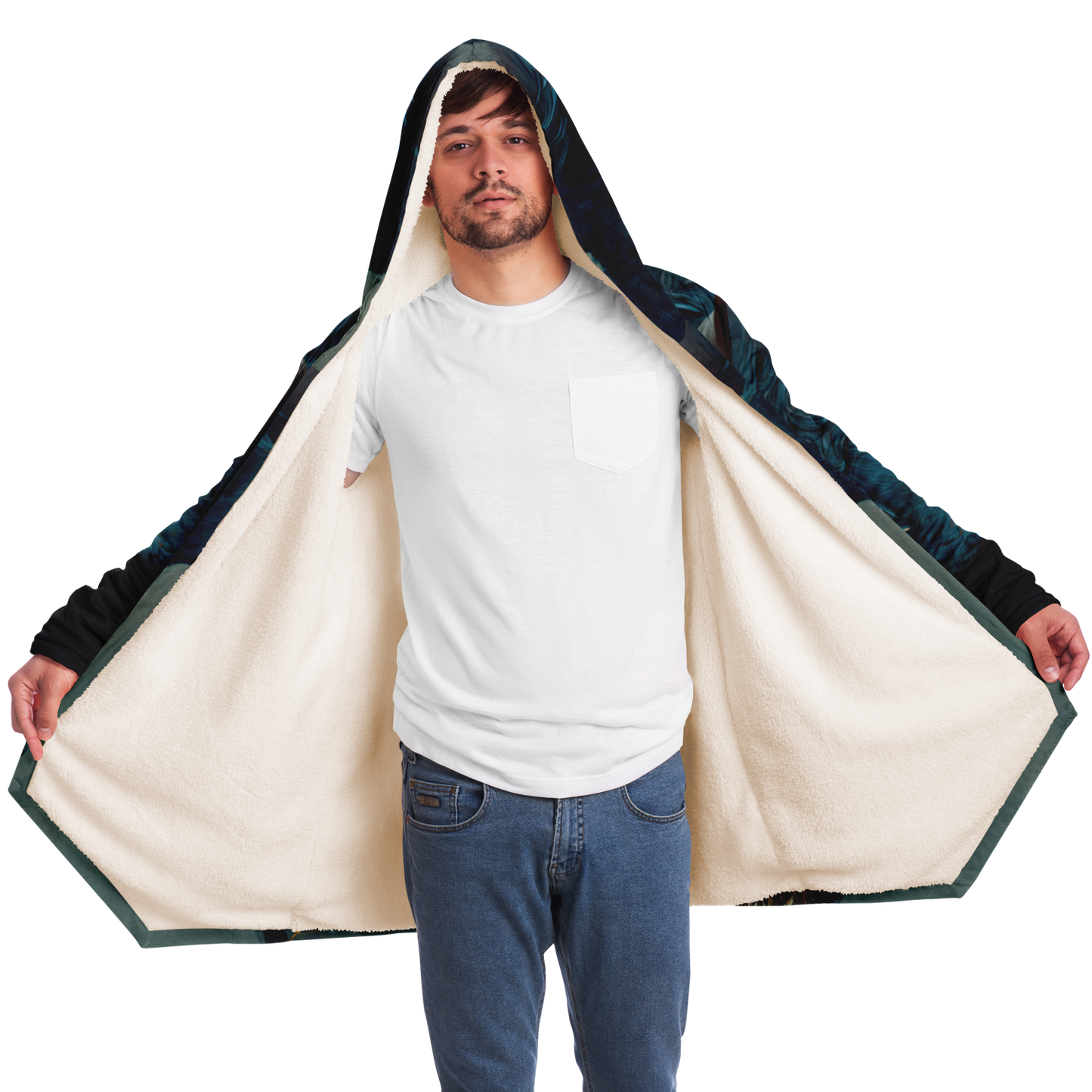 Beauty And The Beast Microfleece Cloak