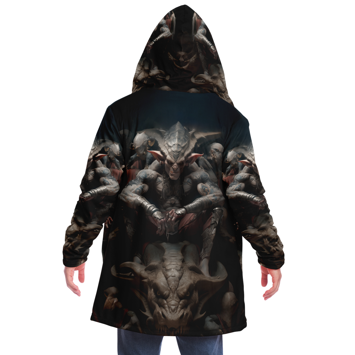 Draconian Goblin King Microfleece Cloak