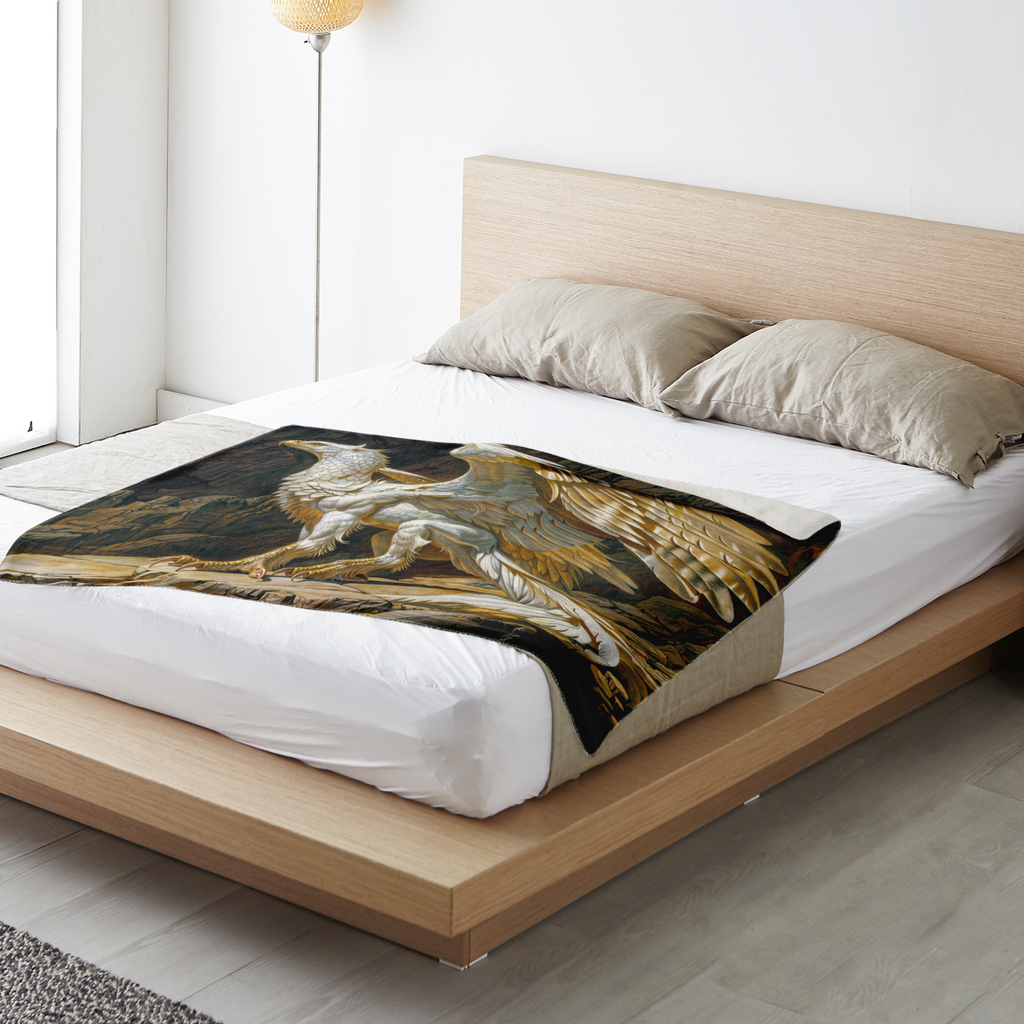 The Ivory King Premium Microfleece Blanket