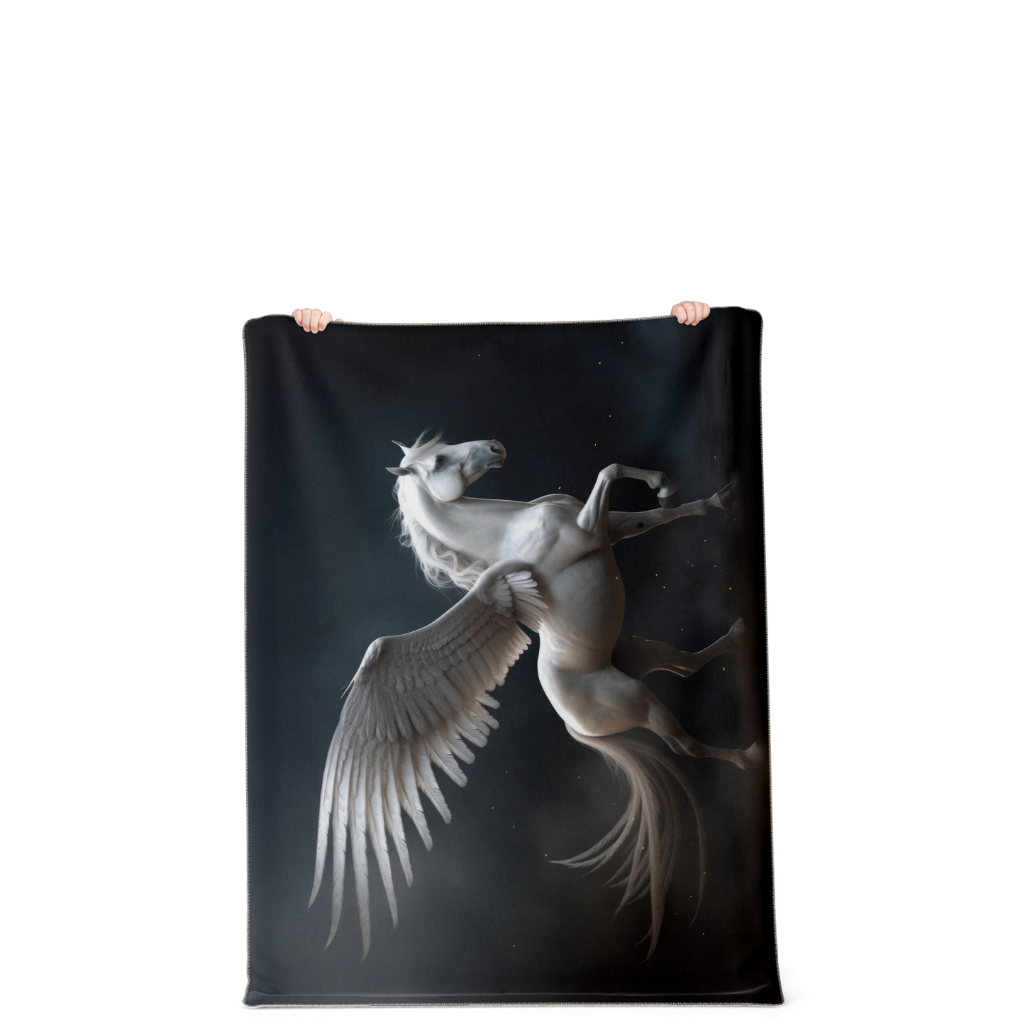 Ethereal Pegasus Premium Microfleece Blanket