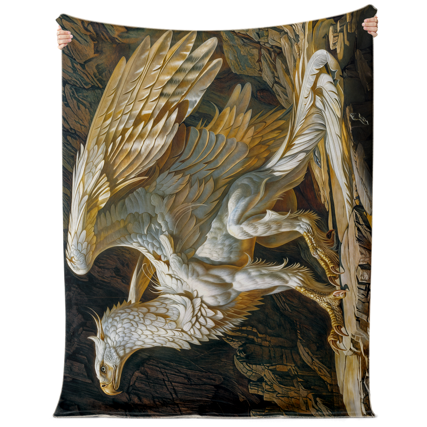 The Ivory King Premium Microfleece Blanket