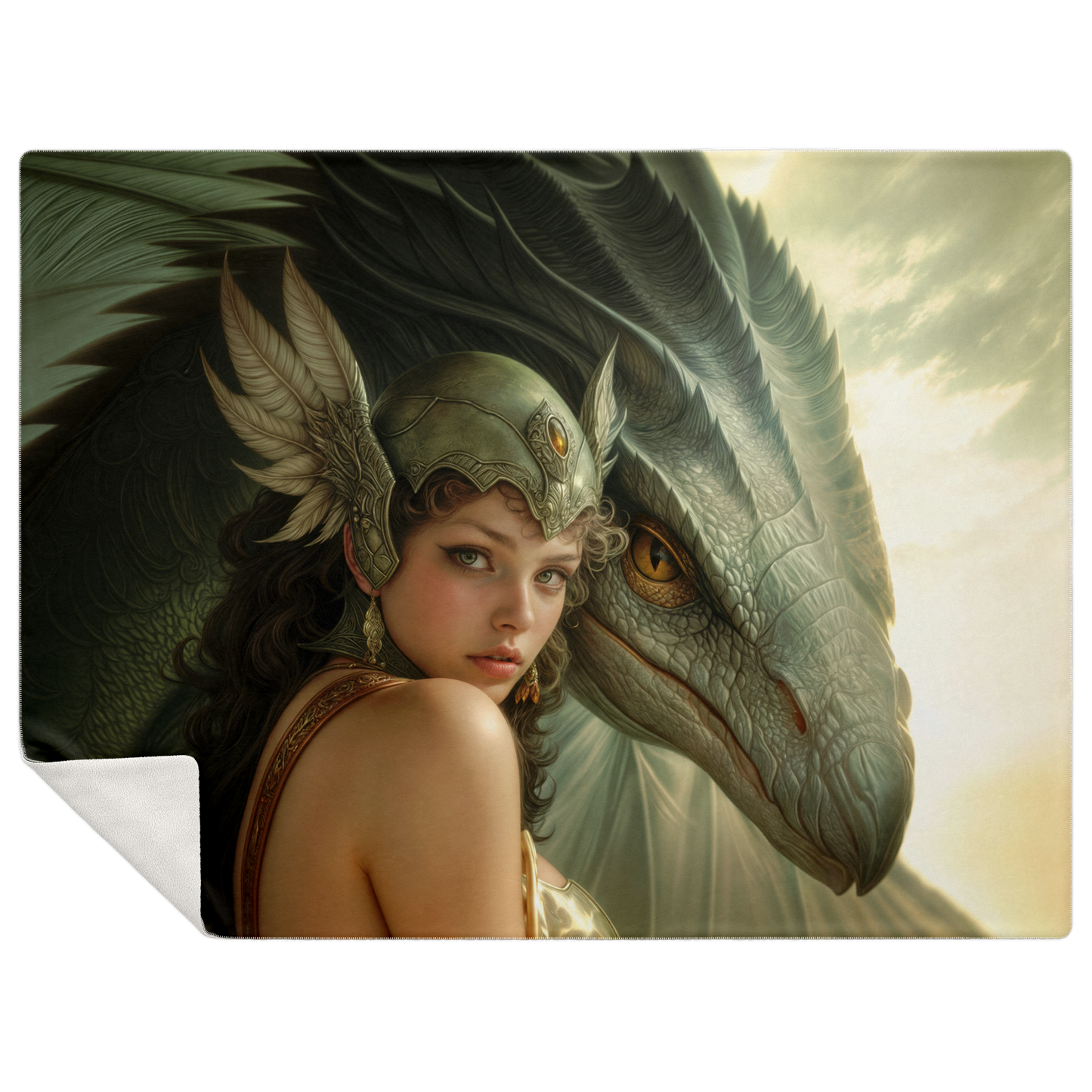 Dragonseer Premium Microfleece Blanket