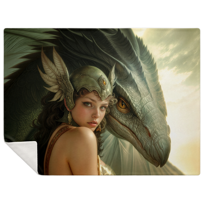 Dragonseer Premium Microfleece Blanket