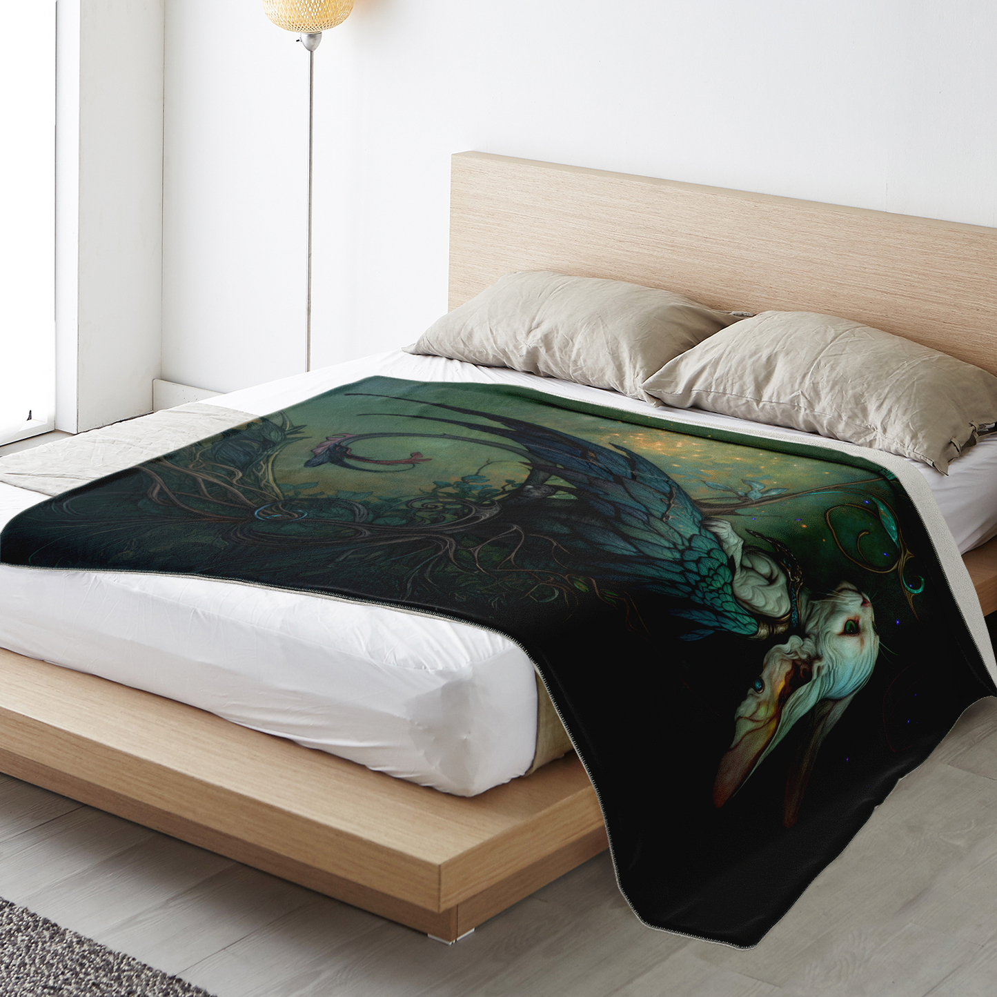 Dreamweaver’s Familiar Premium Microfleece Blanket