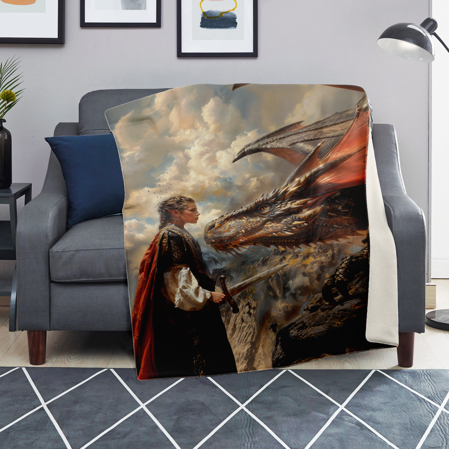 Standoff Premium Microfleece Blanket