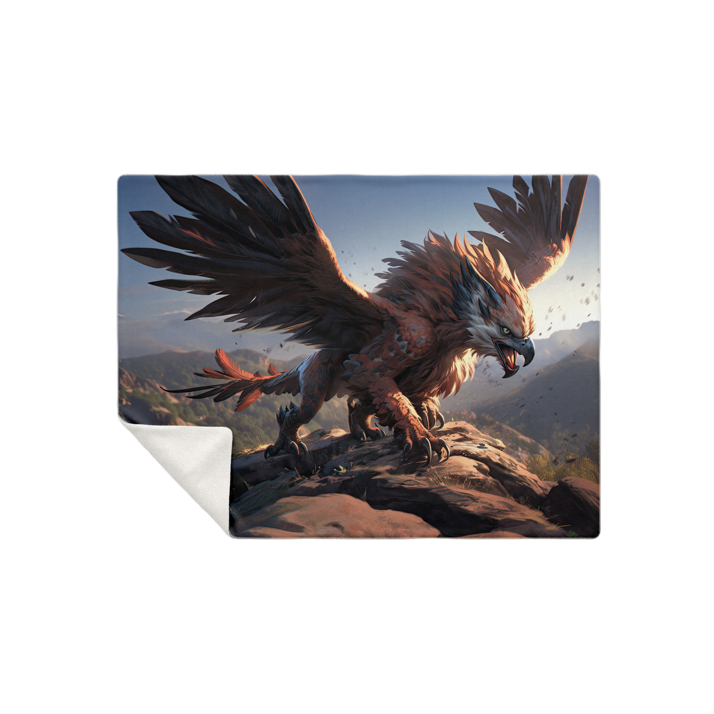 Griffon Touchdown Premium Microfleece Blanket