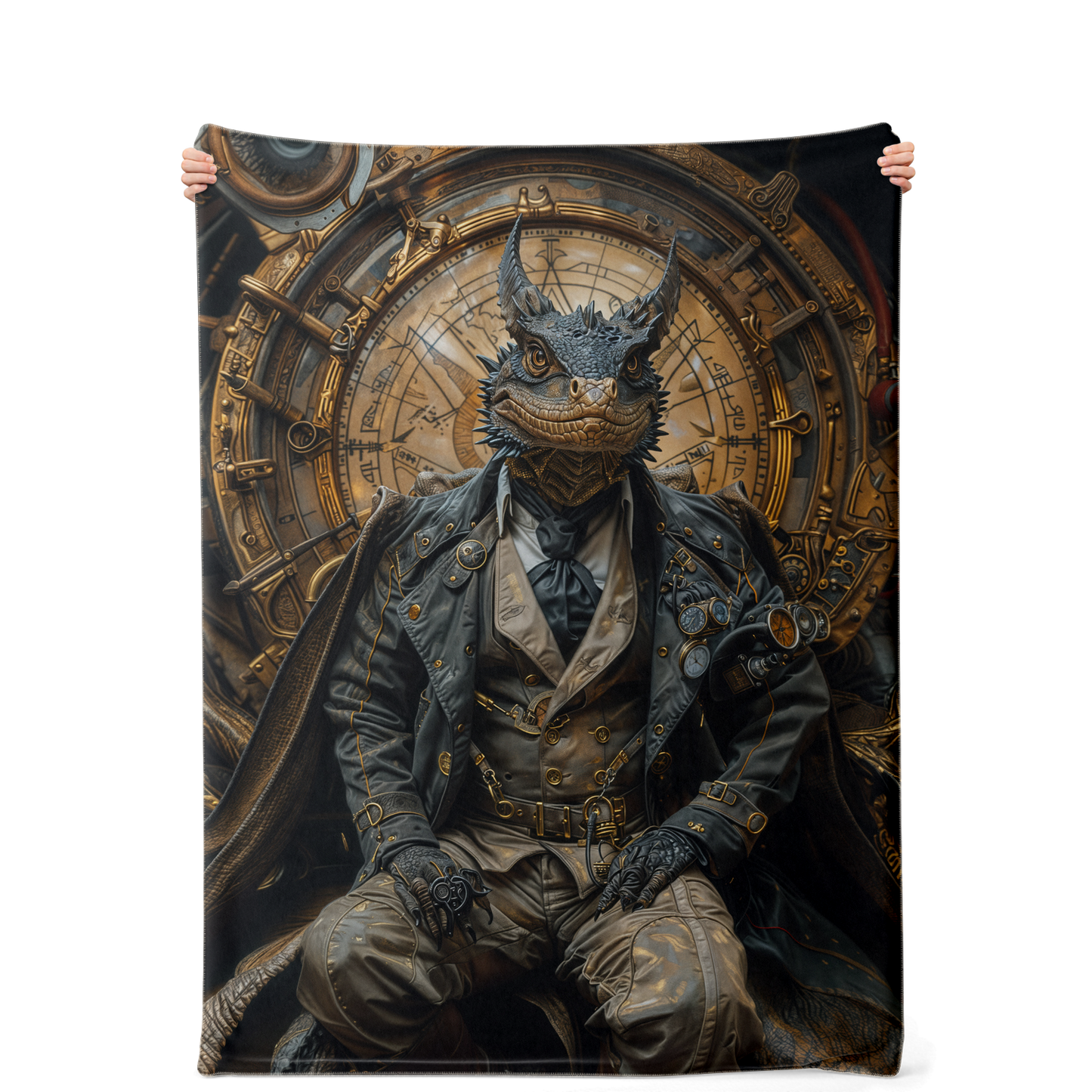 Time Dealer Premium Microfleece Blanket