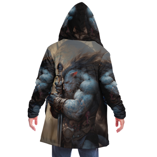 Werewolf Warrior Microfleece Cloak