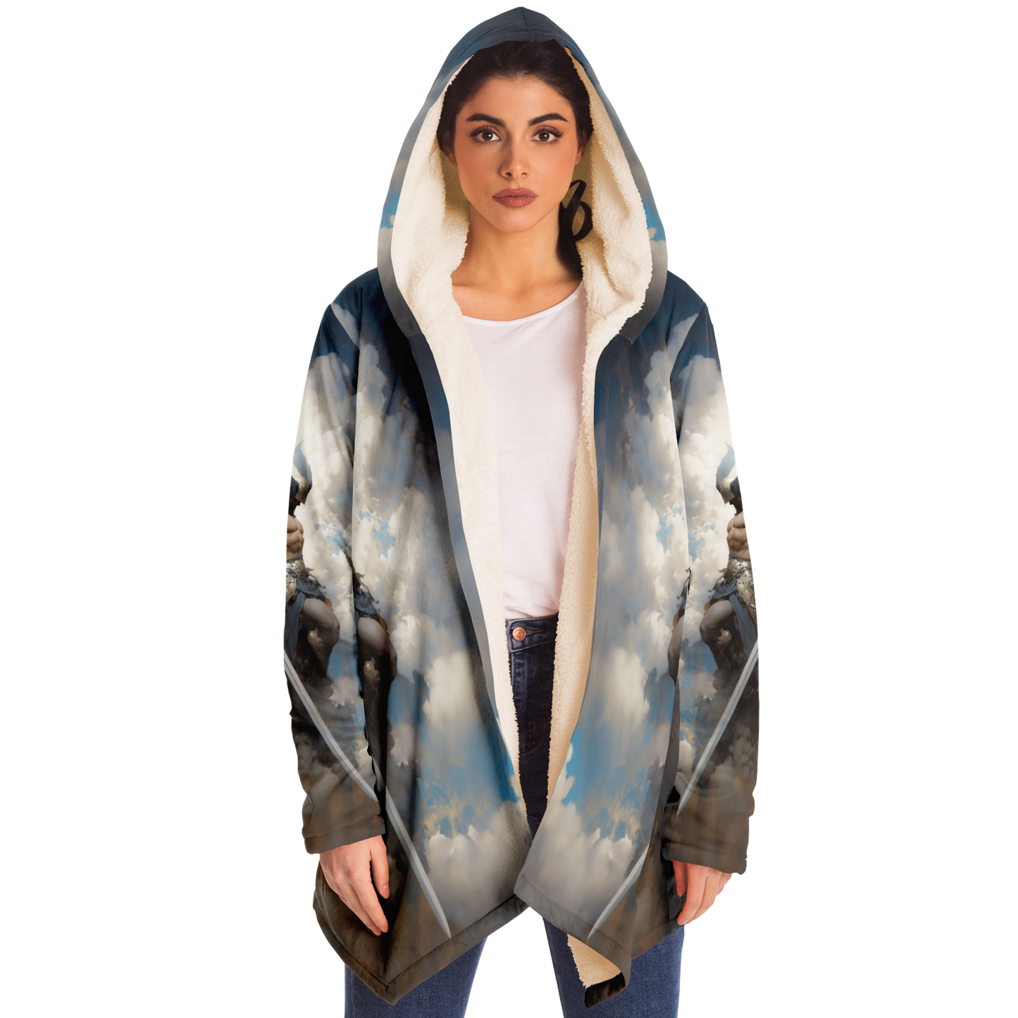 Celestial Judge Microfleece Cloak