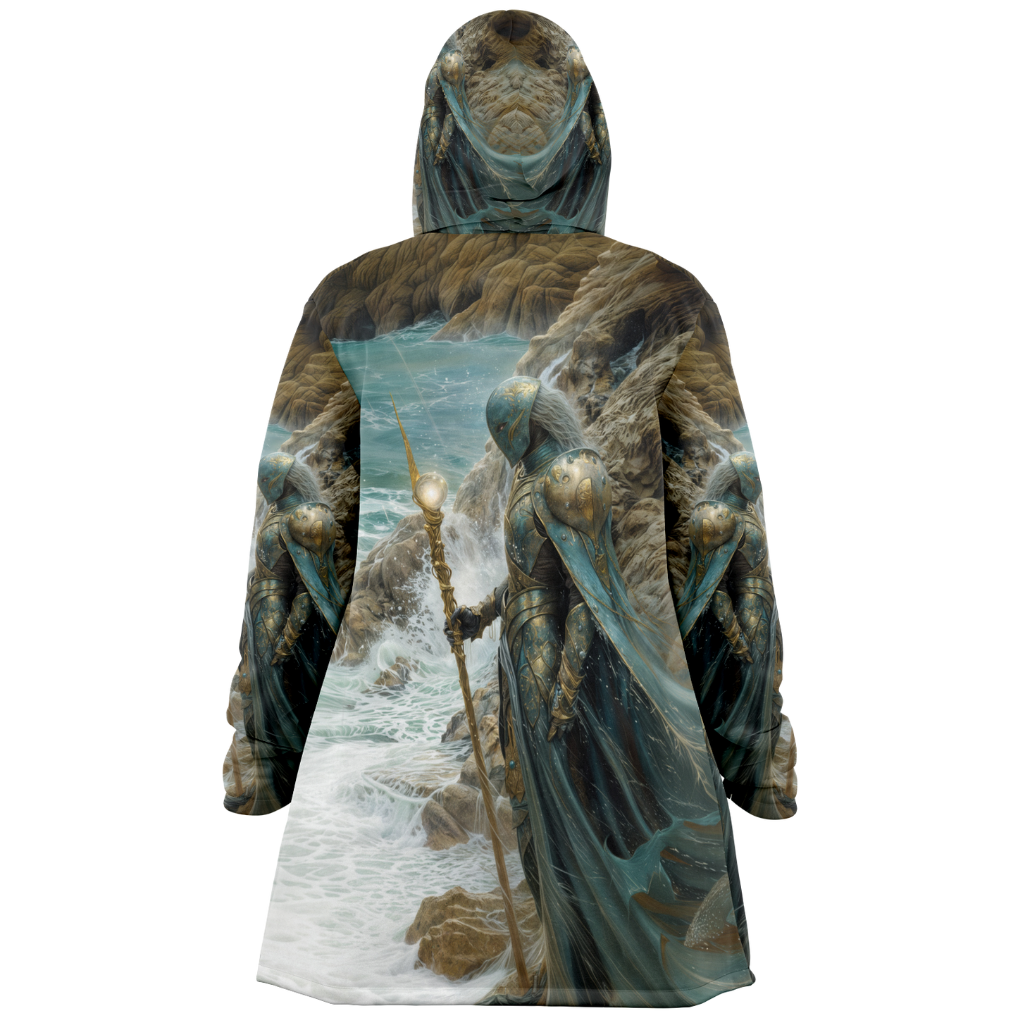 Atlantean Stormcaller Microfleece Cloak