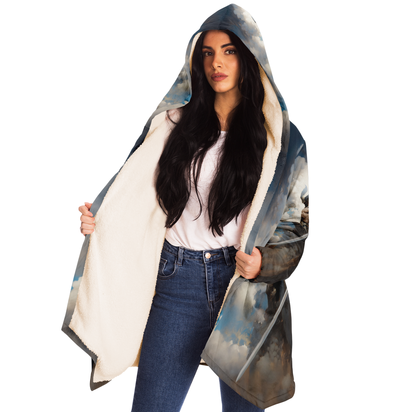 Celestial Judge Microfleece Cloak