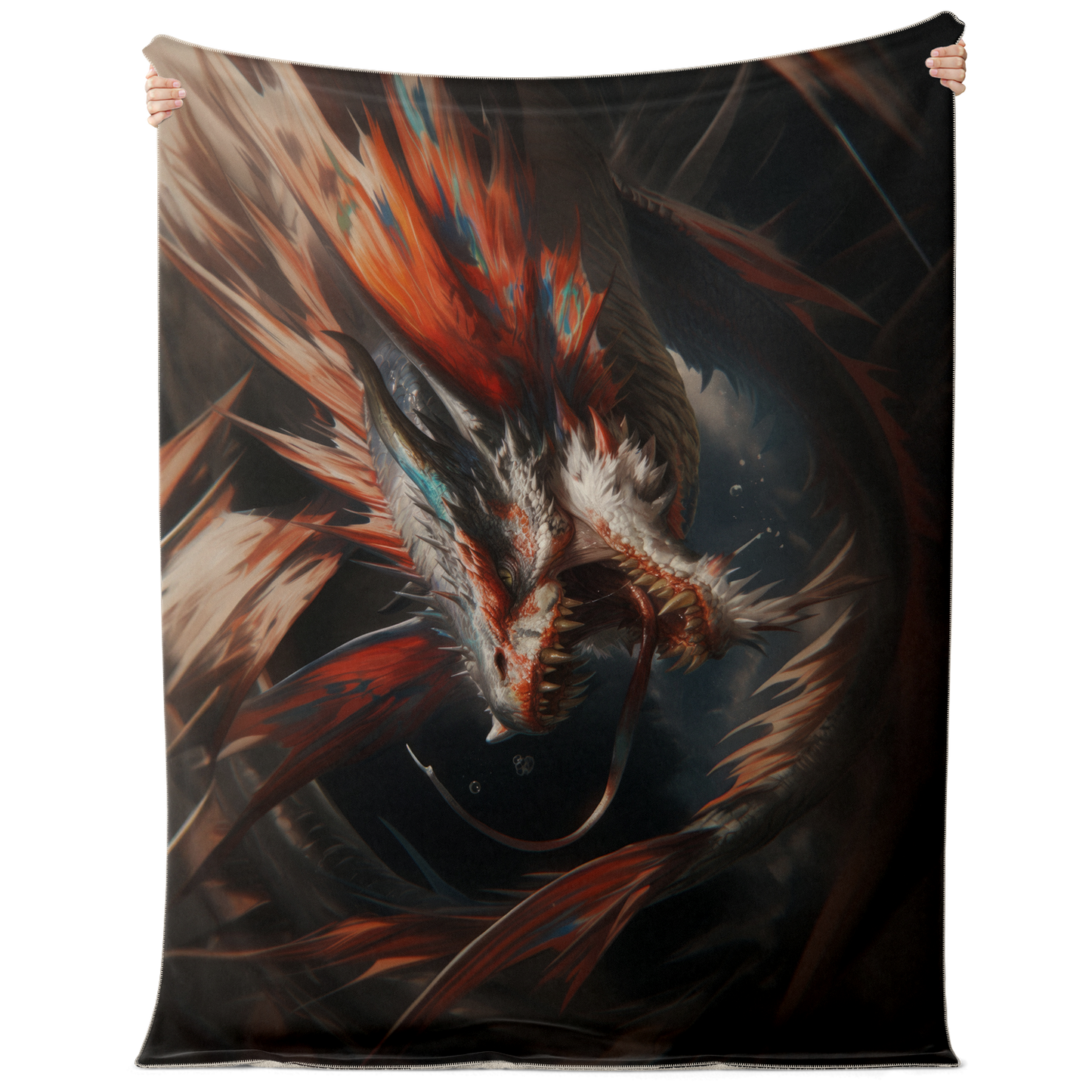 NetherBeast Premium Microfleece Blanket