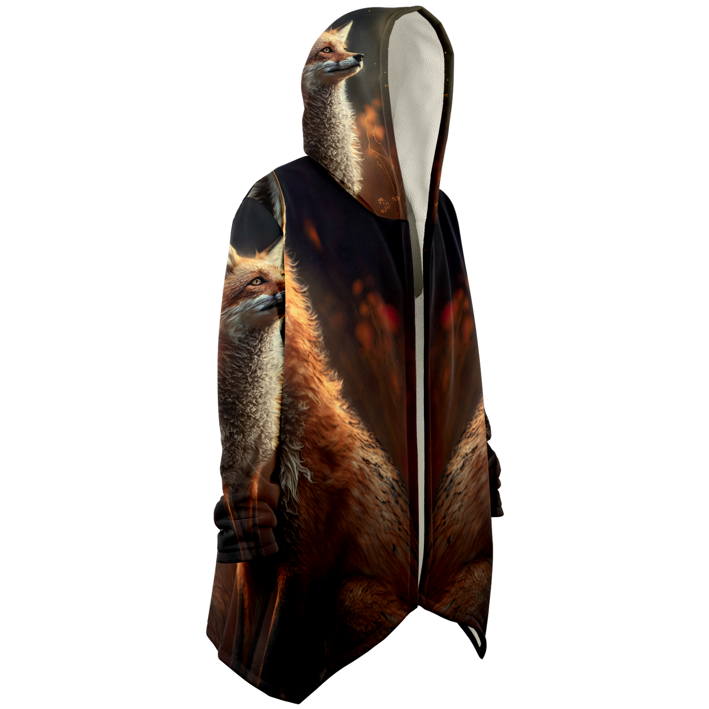 Wistful Fox Microfleece Cloak