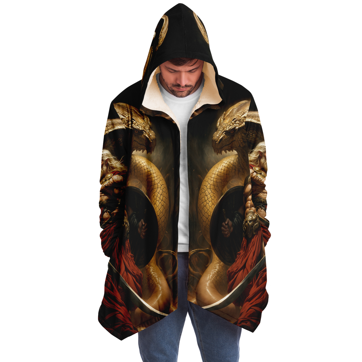 Serpent King Microfleece Cloak