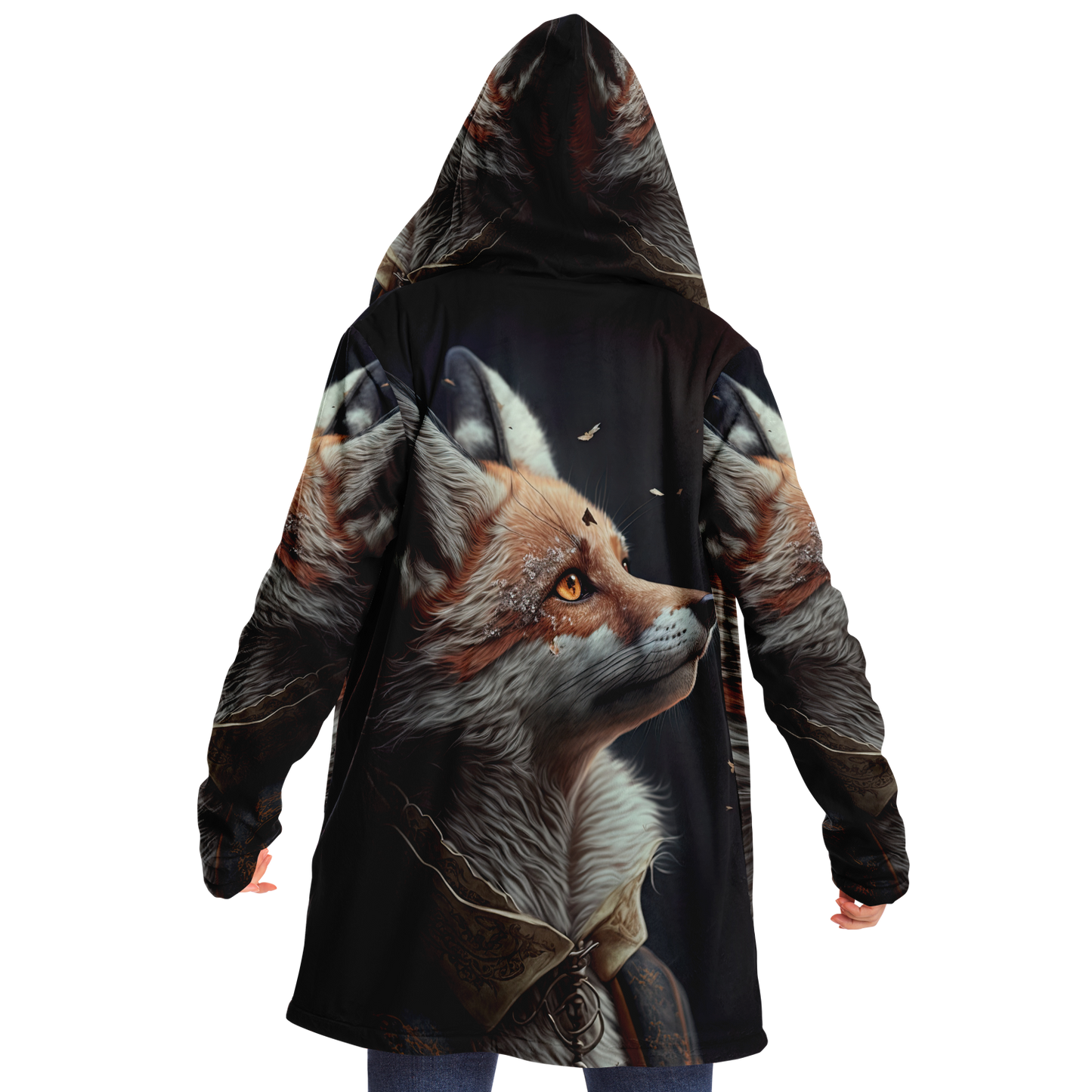 Clever Mr Fox Microfleece Cloak