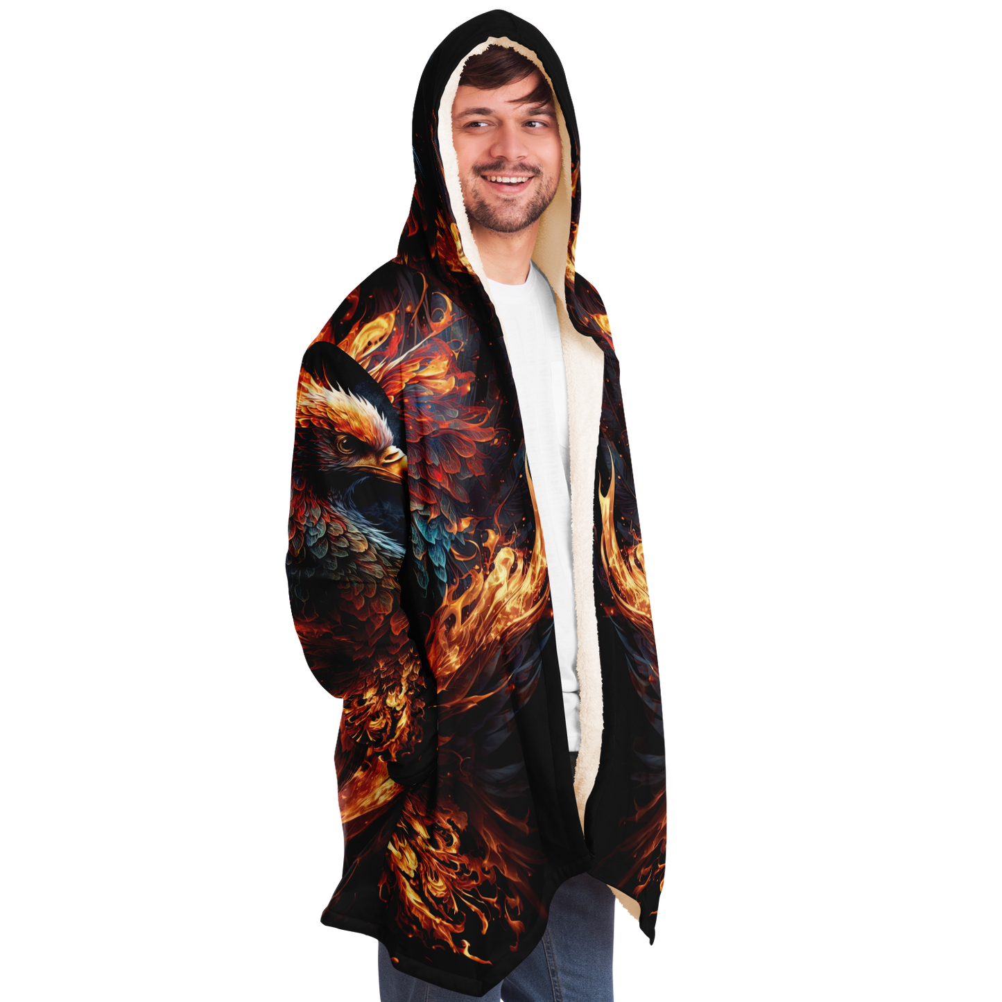 Phoenix Flare Microfleece Cloak