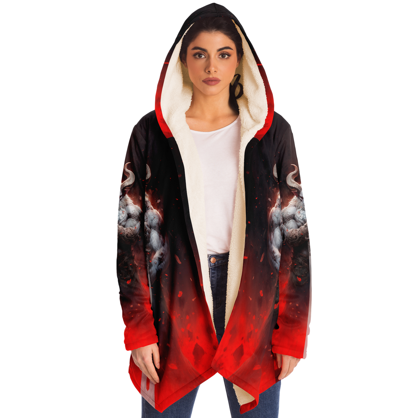 Hellforge Minotaur Microfleece Cloak