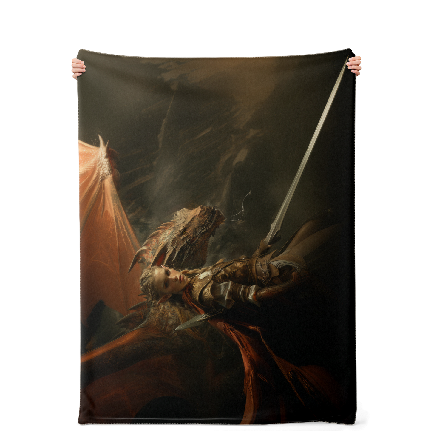 Dragon Scout Premium Microfleece Blanket