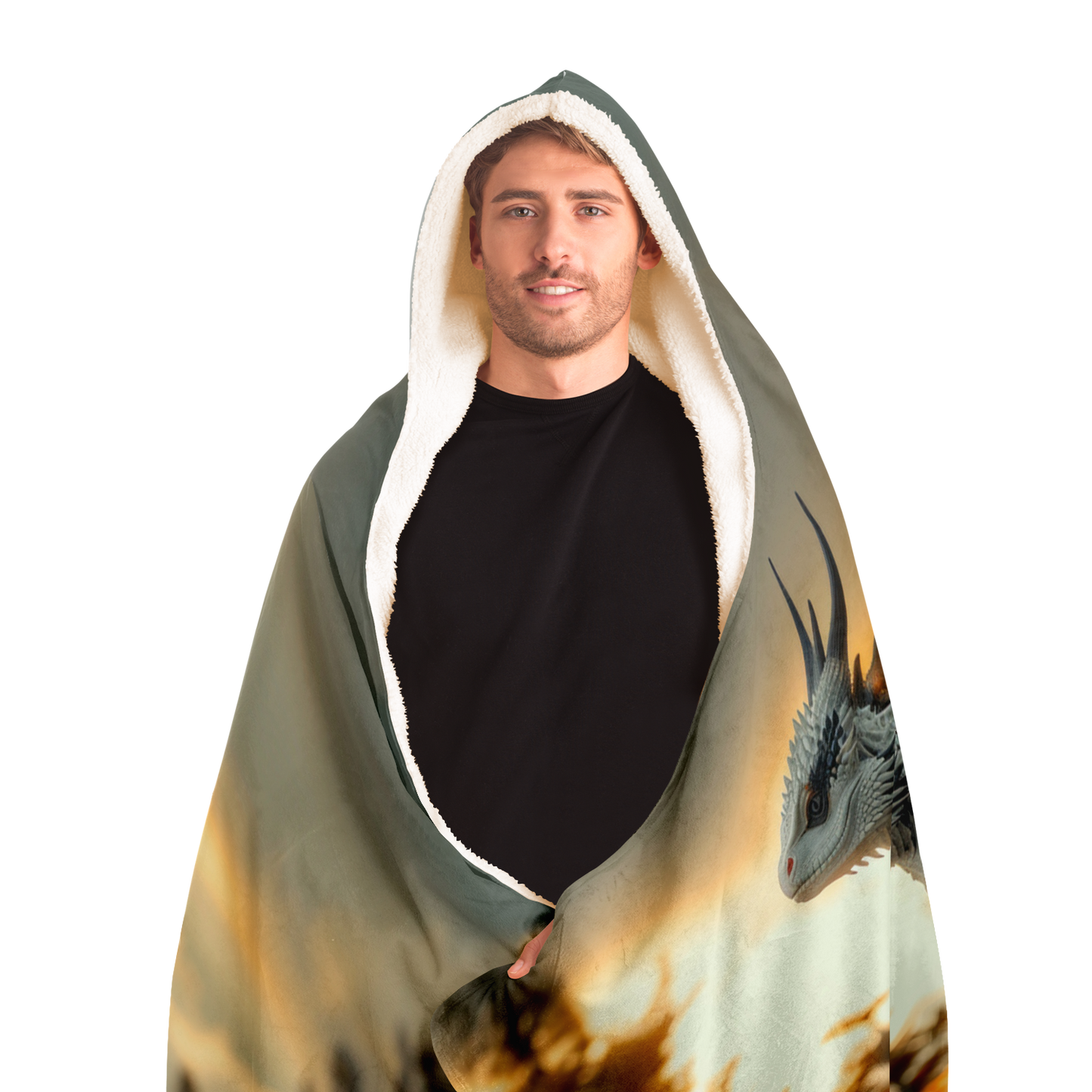 Dawnbringer Drake Hooded Blanket