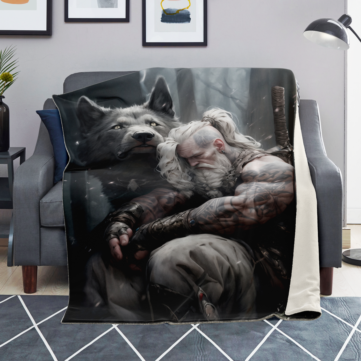 Tired Premium Microfleece Blanket