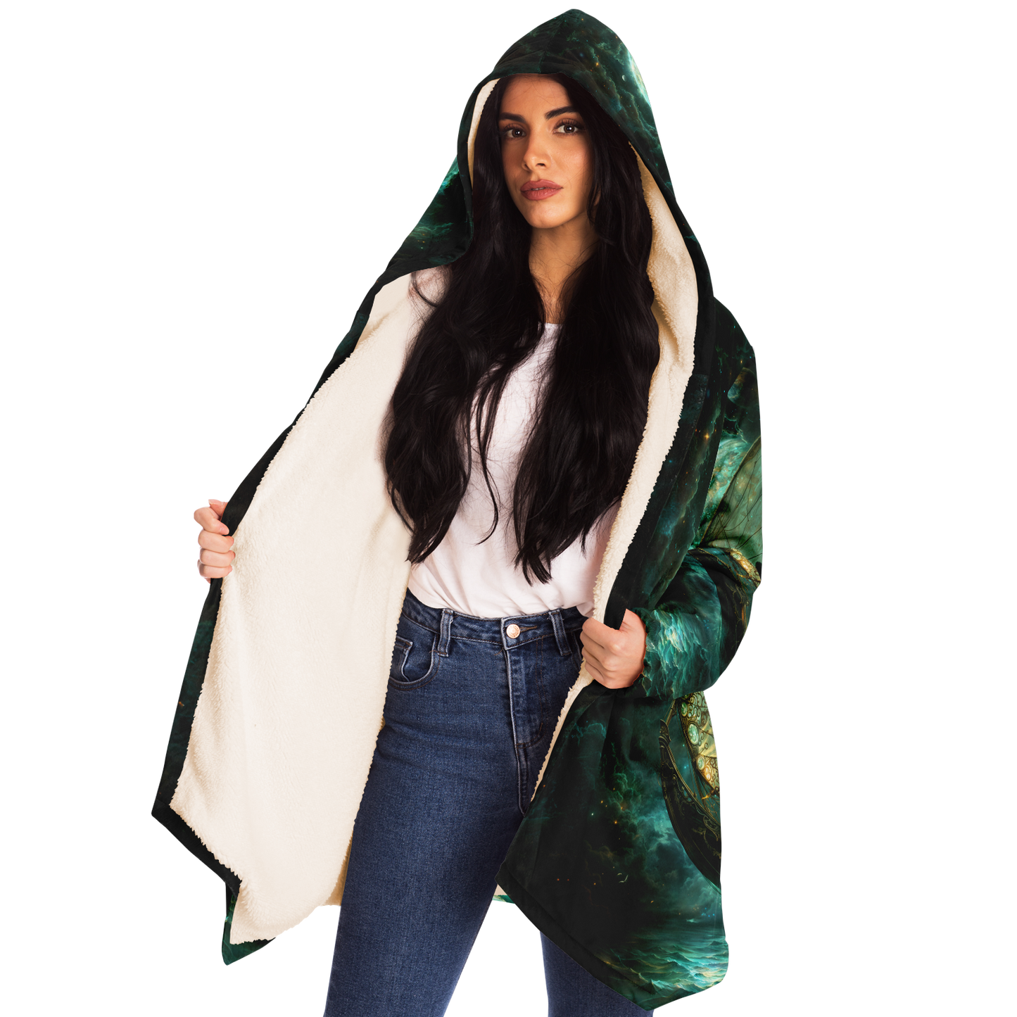 Astral Navigator Microfleece Cloak